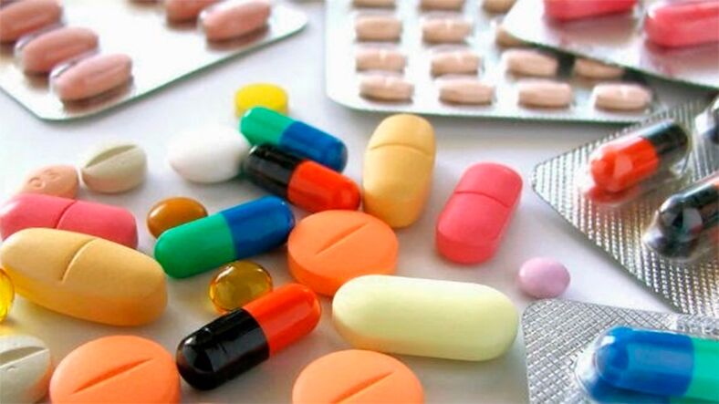 capsules en tabletten voor de behandeling van prostatitis